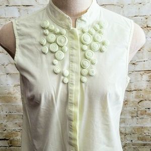 ▪Autograph▪ Soft 🍐Green🍐Pinstripe Top